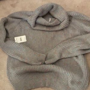 SOLD !! Free People cowl neck sweater